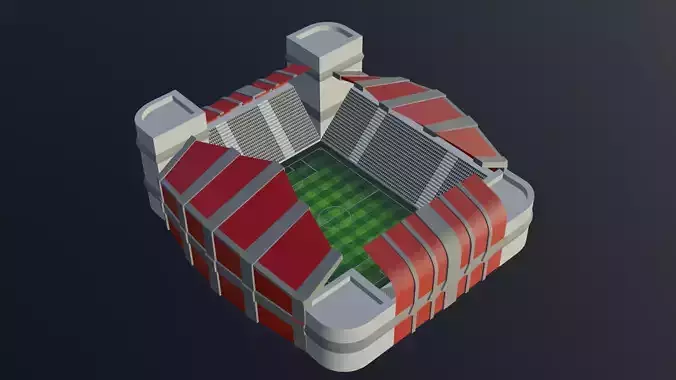 Football Stadium - Red