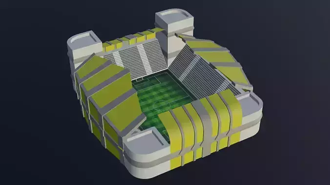 Football Stadium - Yellow
