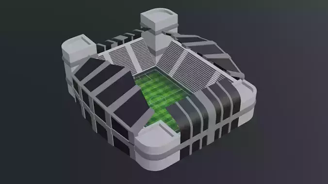 Football Stadium - Black