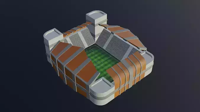 Football Stadium - Brown