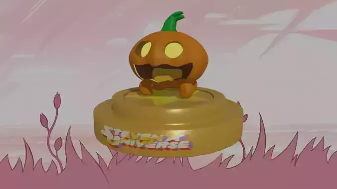Pumpkin Steven Universe 3D print model