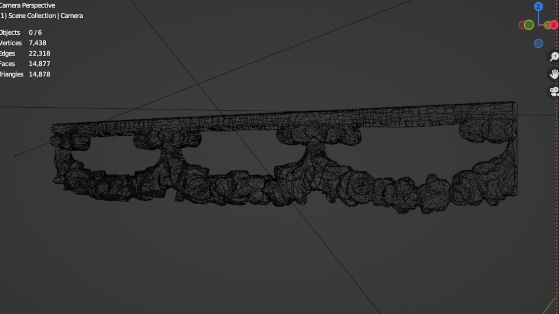 Classic decor ornament 100 3D model_7