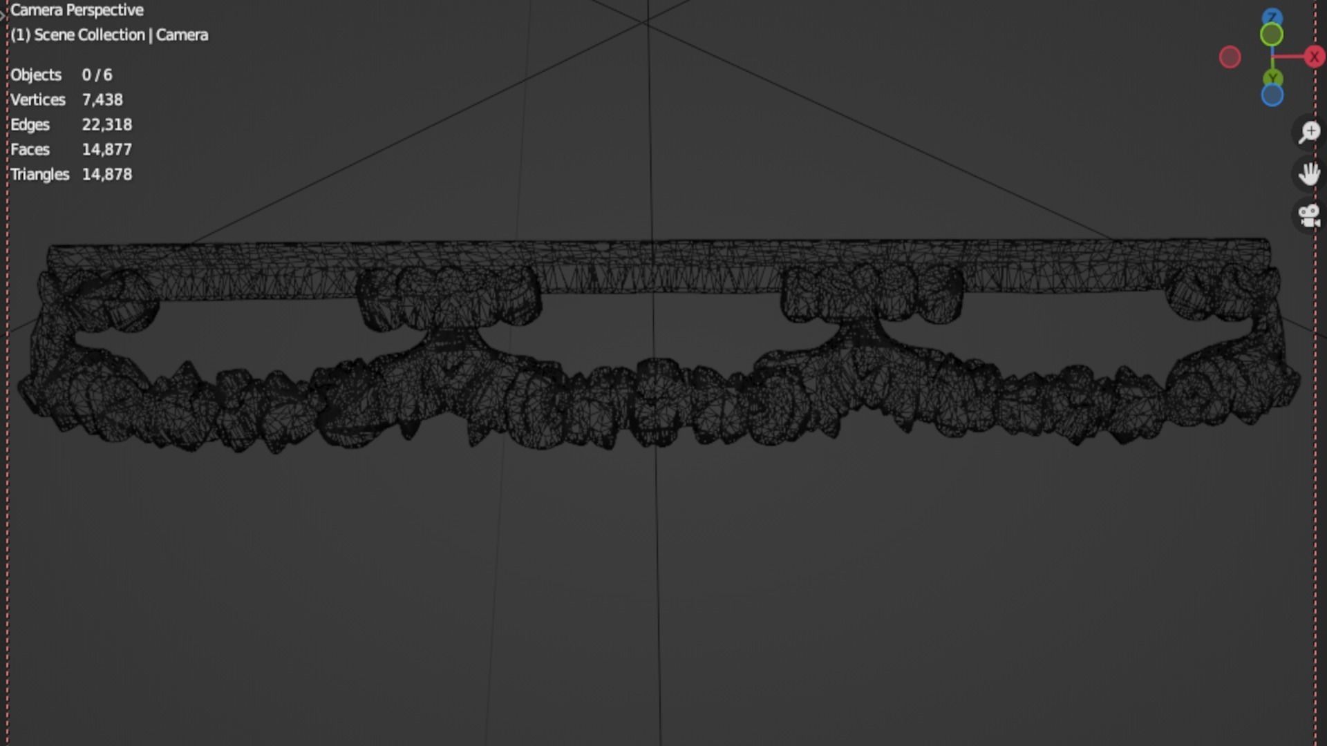 Classic decor ornament 100 3D model_6