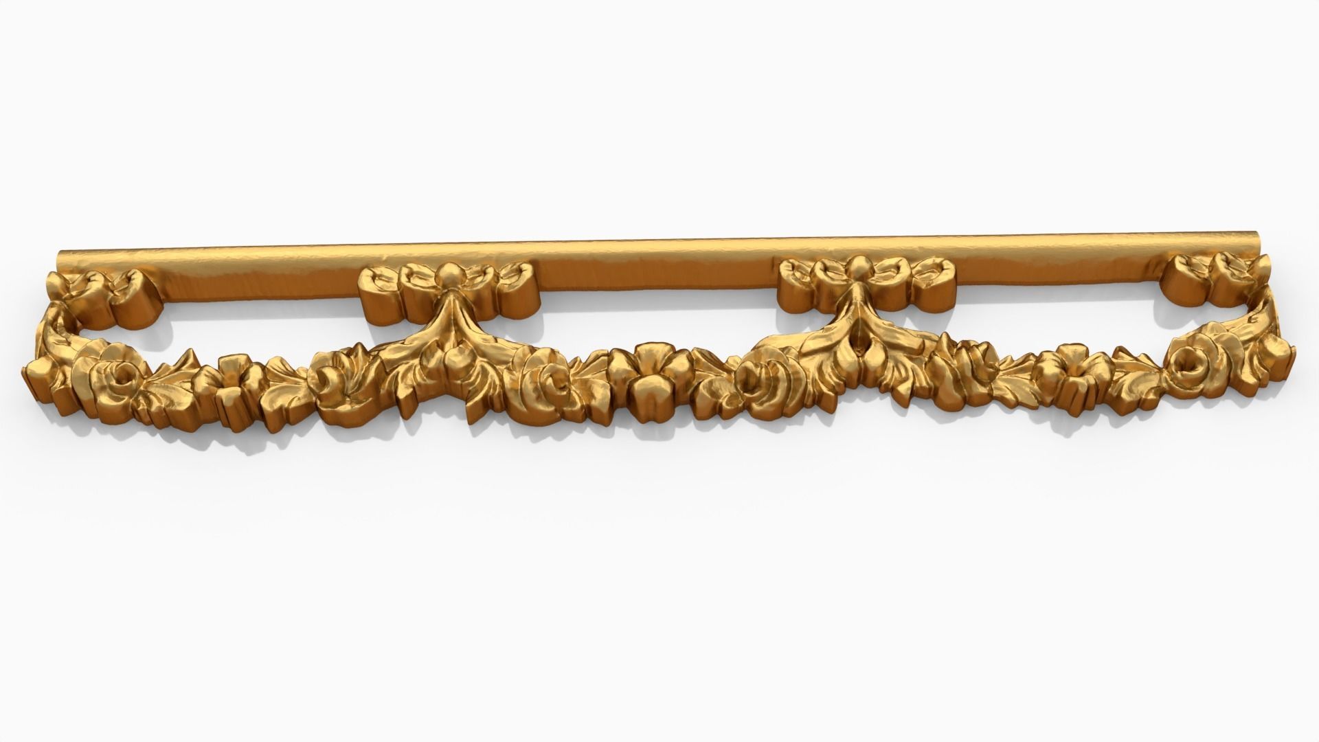 Classic decor ornament 100 3D model_3