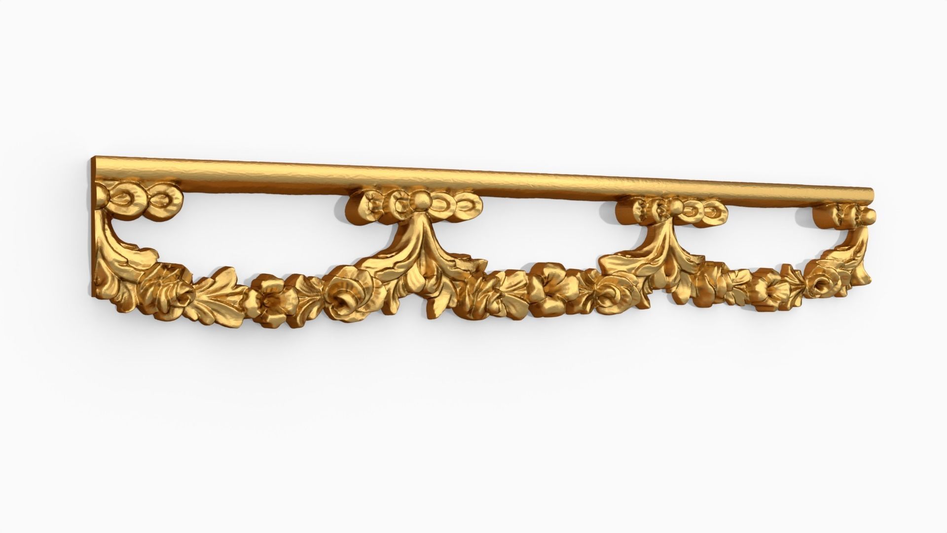 Classic decor ornament 100 3D model_1