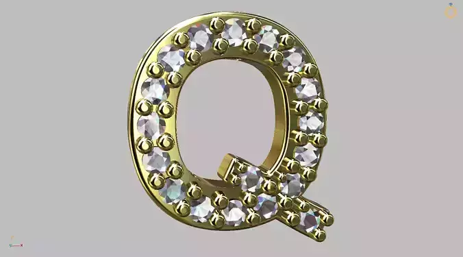 Letter Q - 8mm