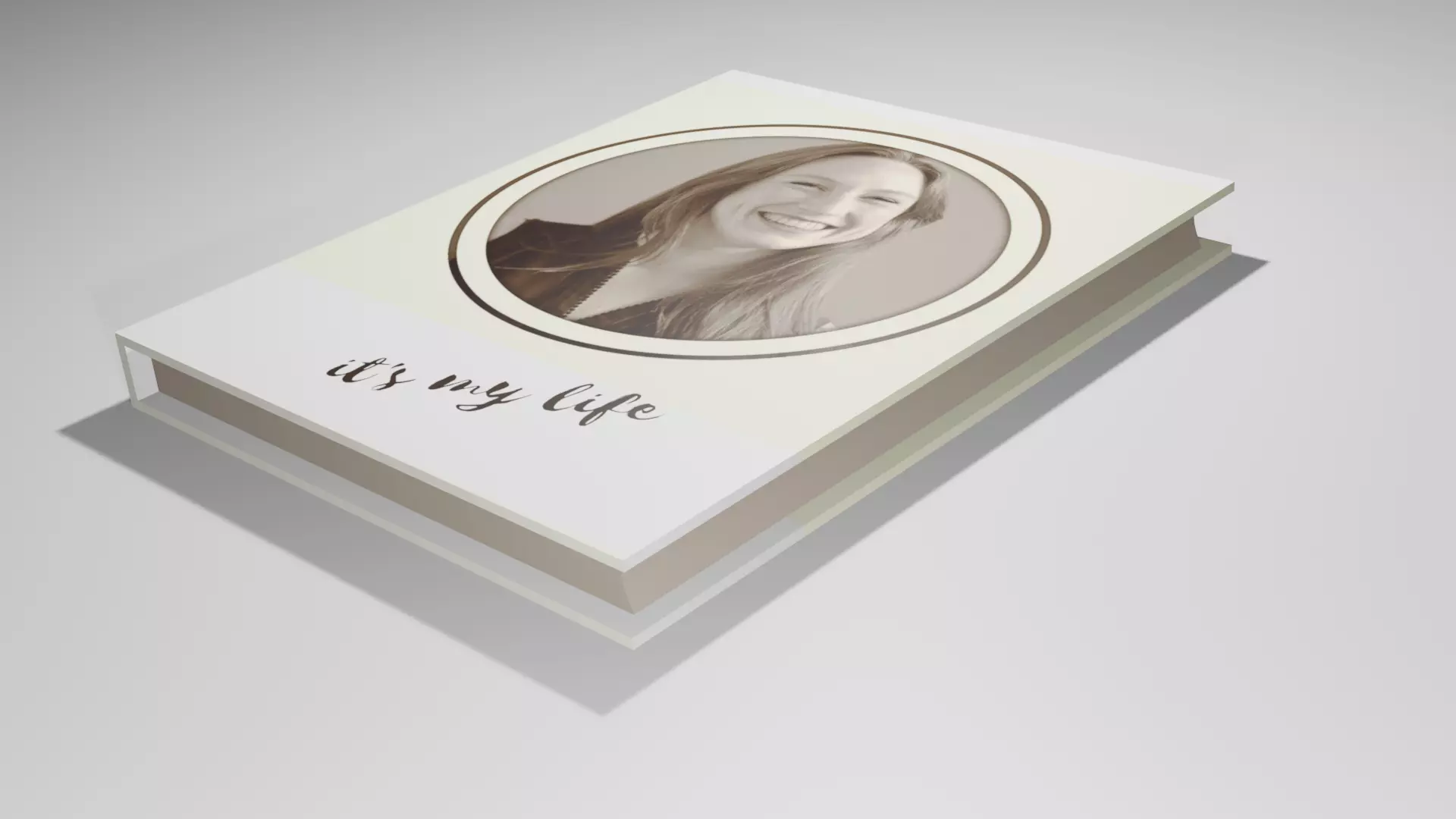 book createdin blender small asset Free 3D model
