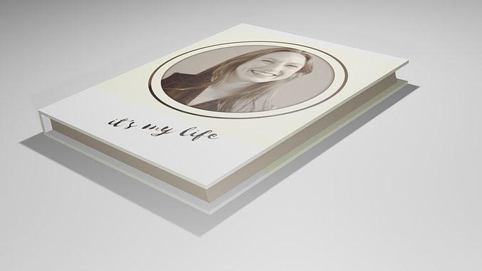 book createdin blender small asset Free 3D model