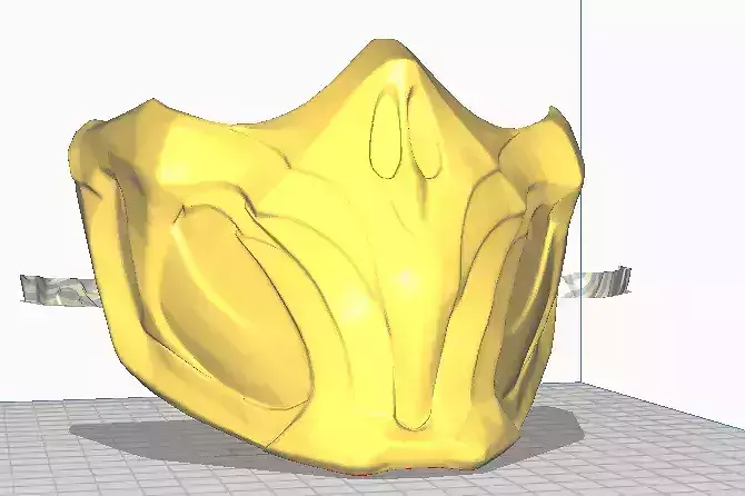 NetherrealmRage Fiery Grandmaster 3D print model