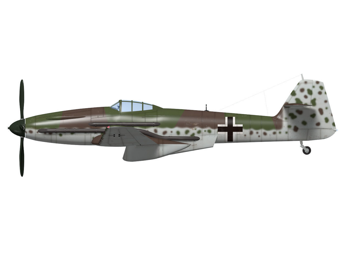 BlohmVoss BV155 3D model_6