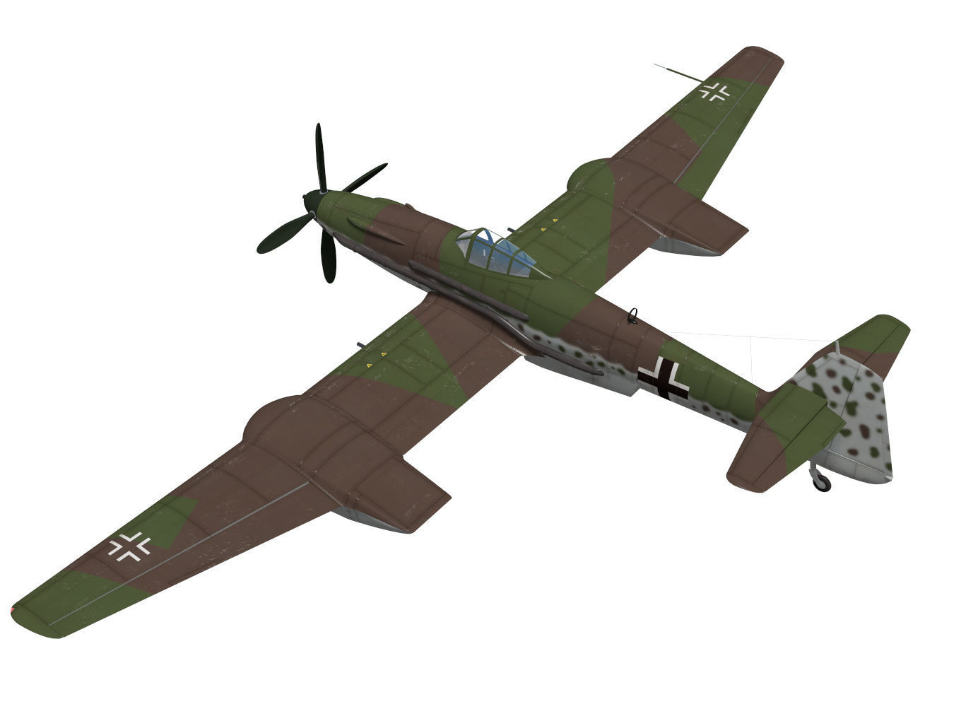 BlohmVoss BV155 3D model_1