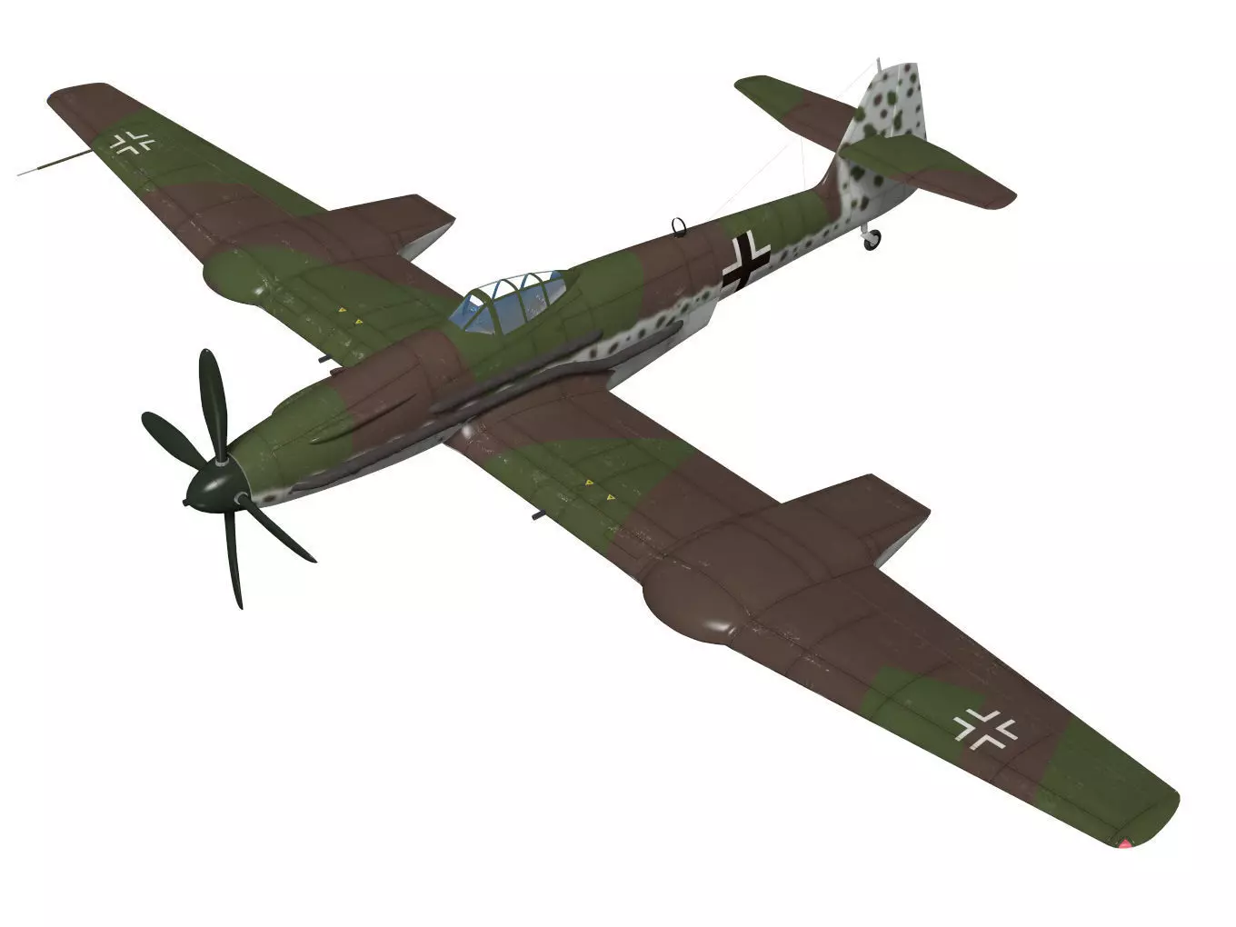 BlohmVoss BV155 3D model_0