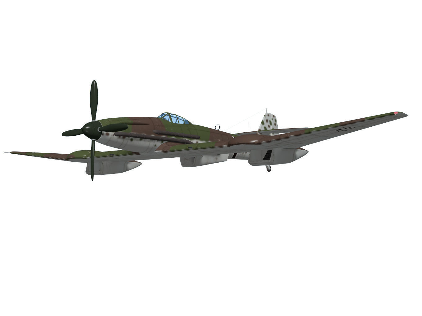 BlohmVoss BV155 3D model_2