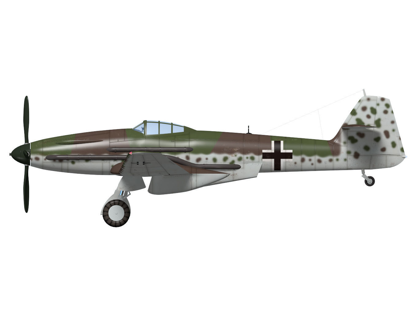 BlohmVoss BV155 3D model_7