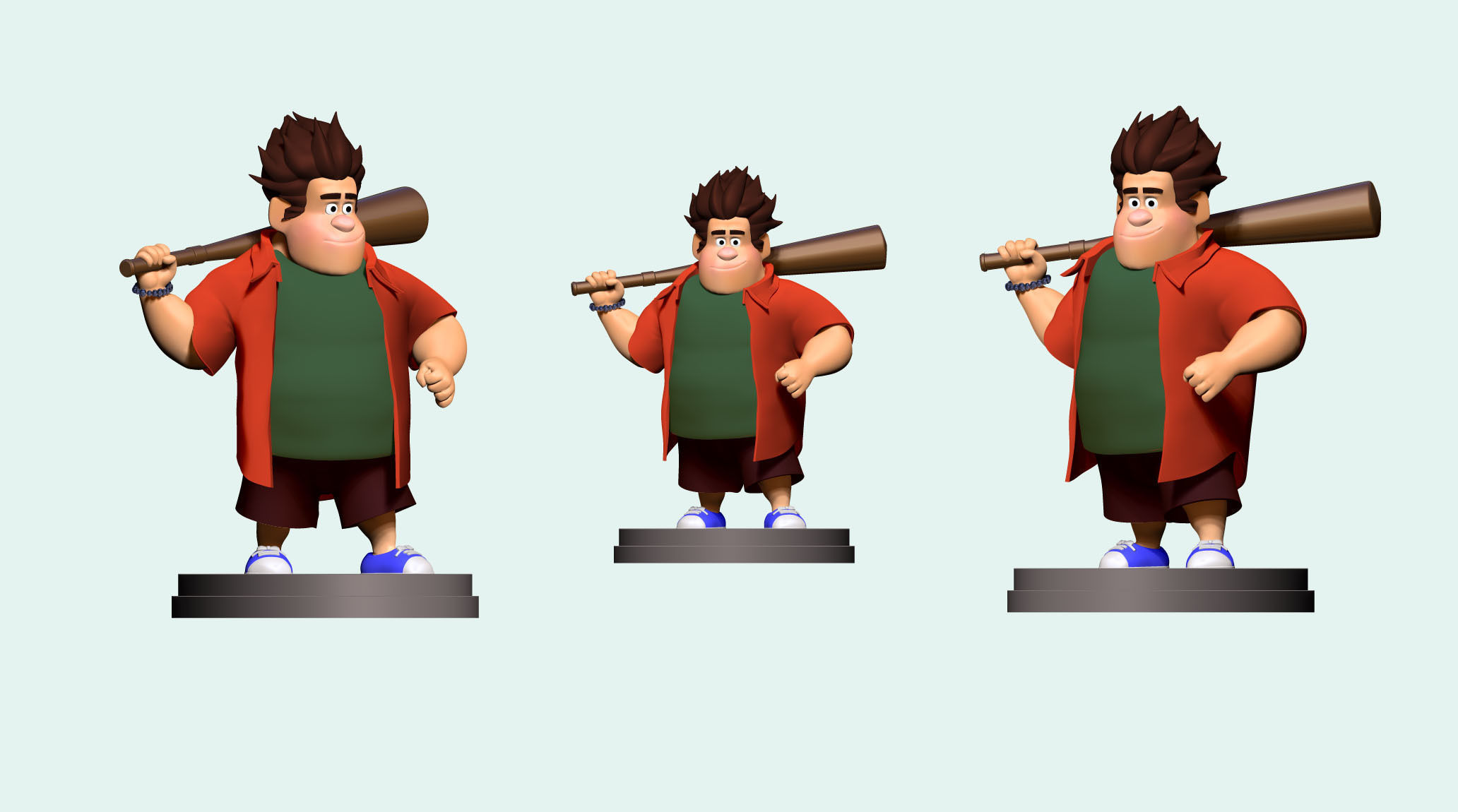 Wreck-It Ralph Free 3D print model_4