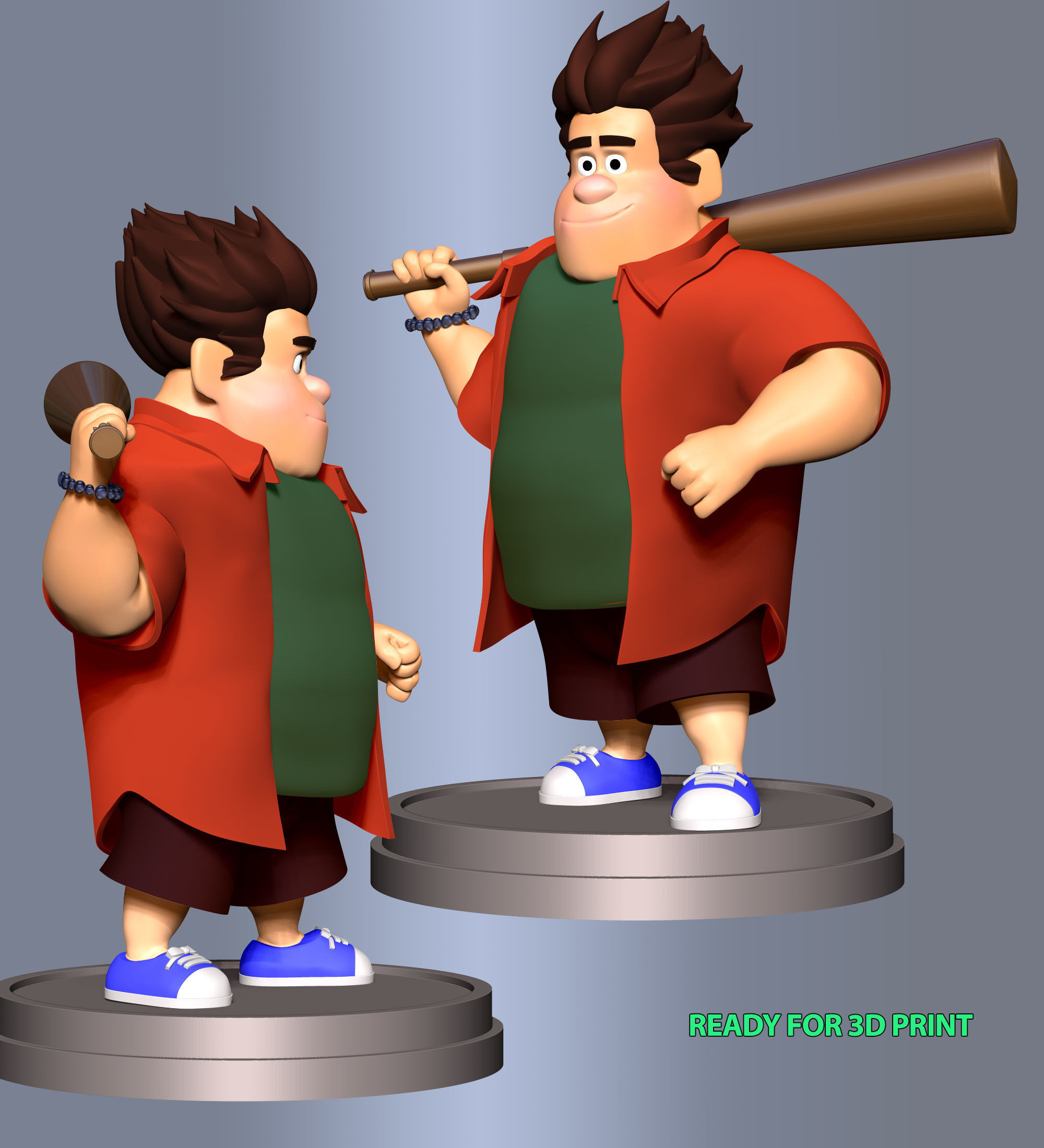 Wreck-It Ralph Free 3D print model_2