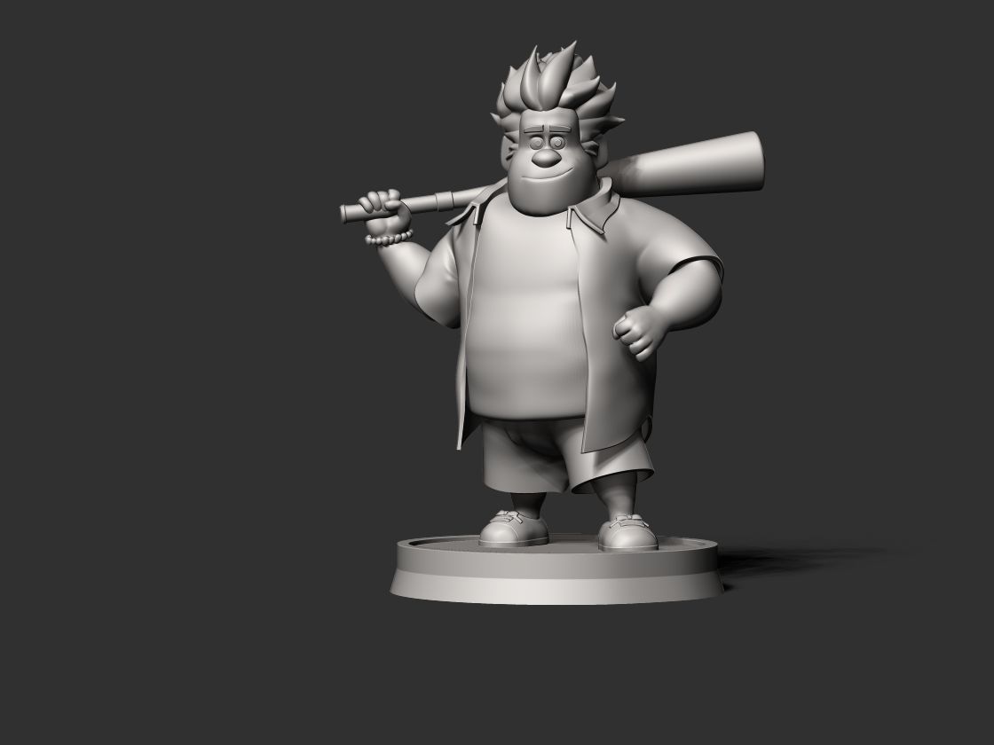 Wreck-It Ralph Free 3D print model_13