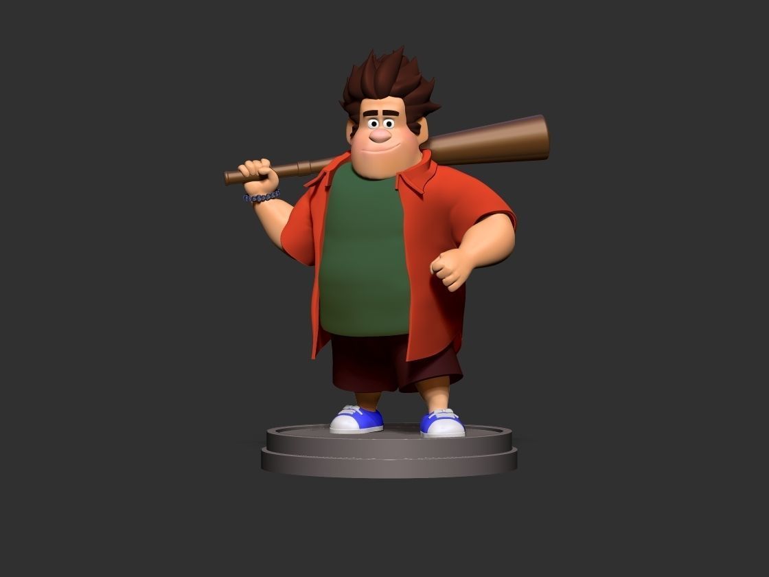 Wreck-It Ralph Free 3D print model_10