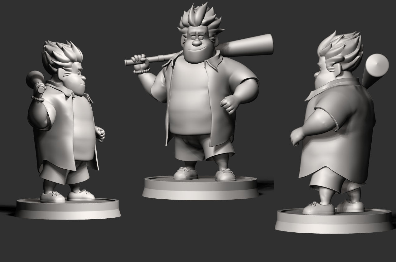 Wreck-It Ralph Free 3D print model_7