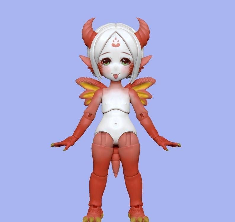 Anya Atelier - Shiro BJD series 3d print file 3D print model_1