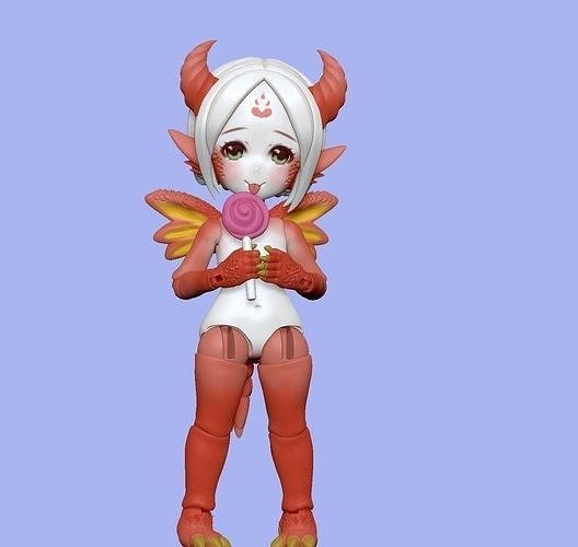 Anya Atelier - Shiro BJD series 3d print file 3D print model