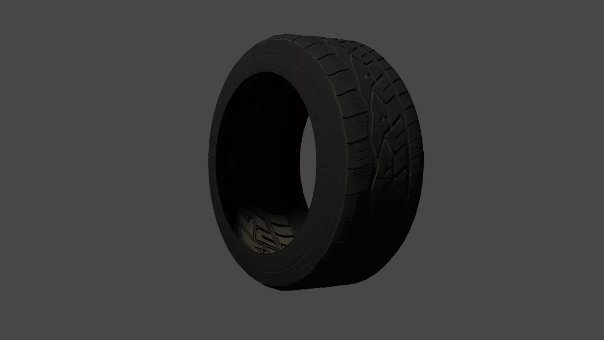 Nitto NT420V Tire Free low-poly 3D model