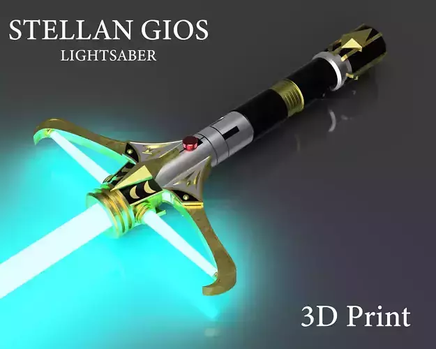 Stellan Gios Lightsaber - Star Wars High Republic - 3D print 3D print model
