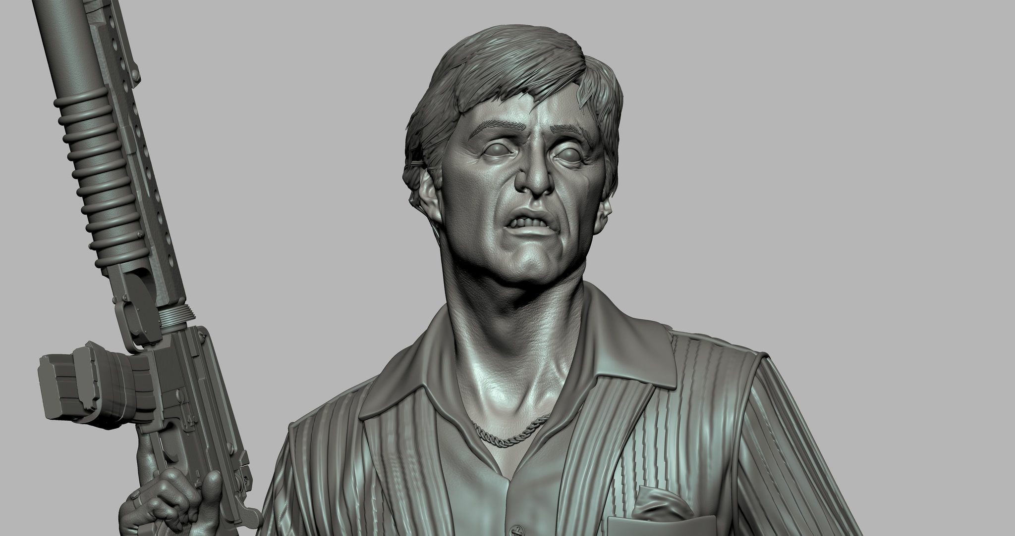 Scarface Tony Montana 3D print model_10