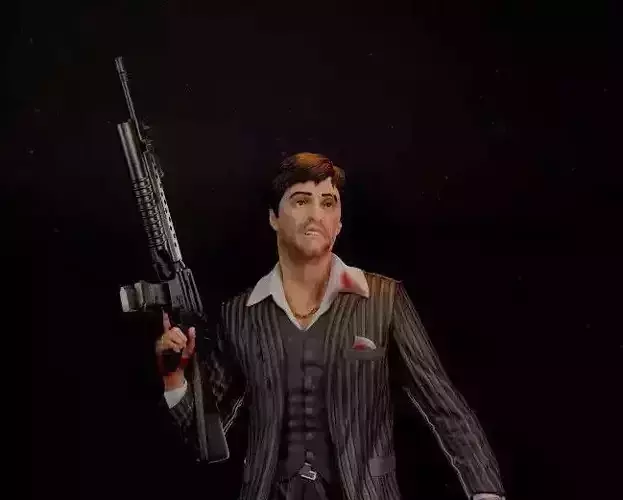 Scarface Tony Montana 3D print model