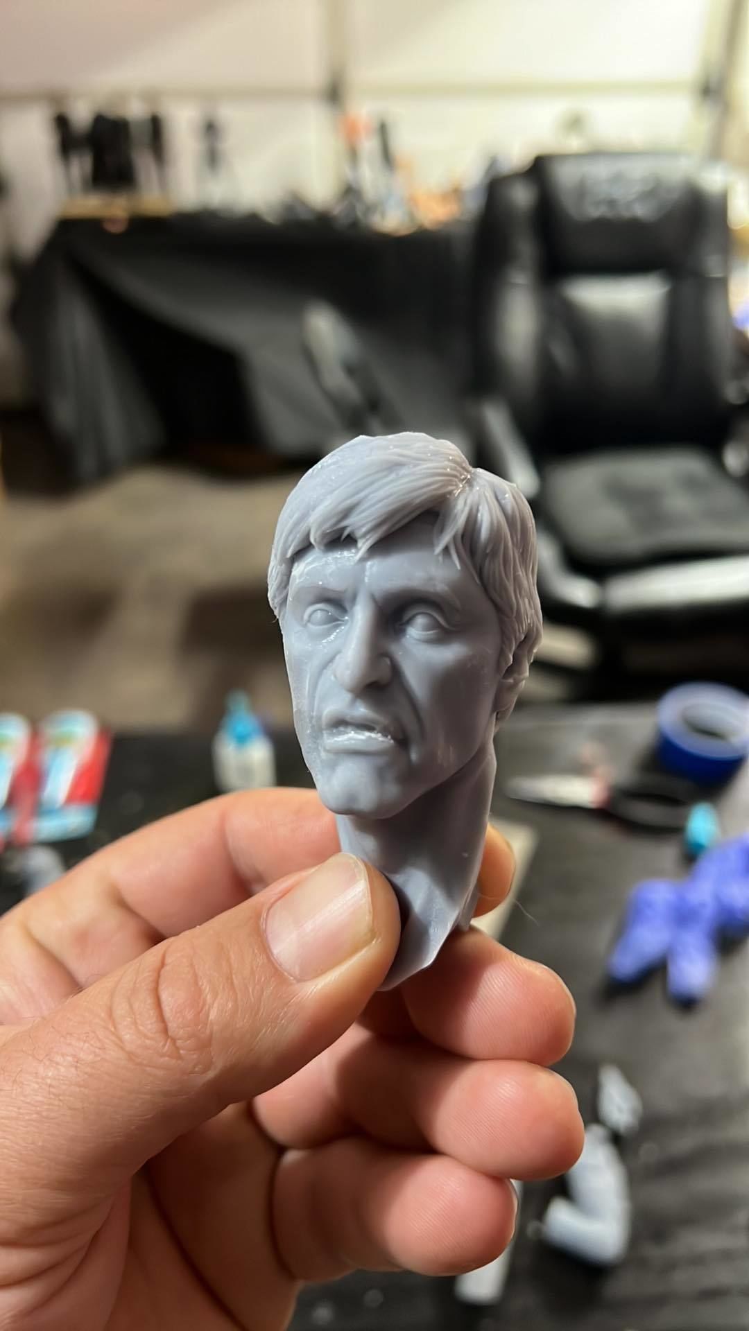 Scarface Tony Montana 3D print model_11