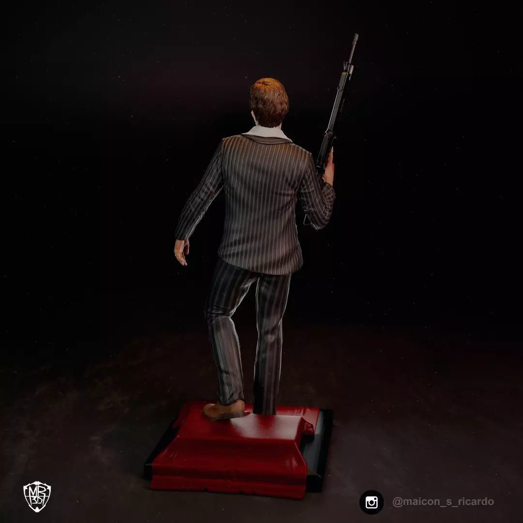 Scarface Tony Montana 3D print model_6