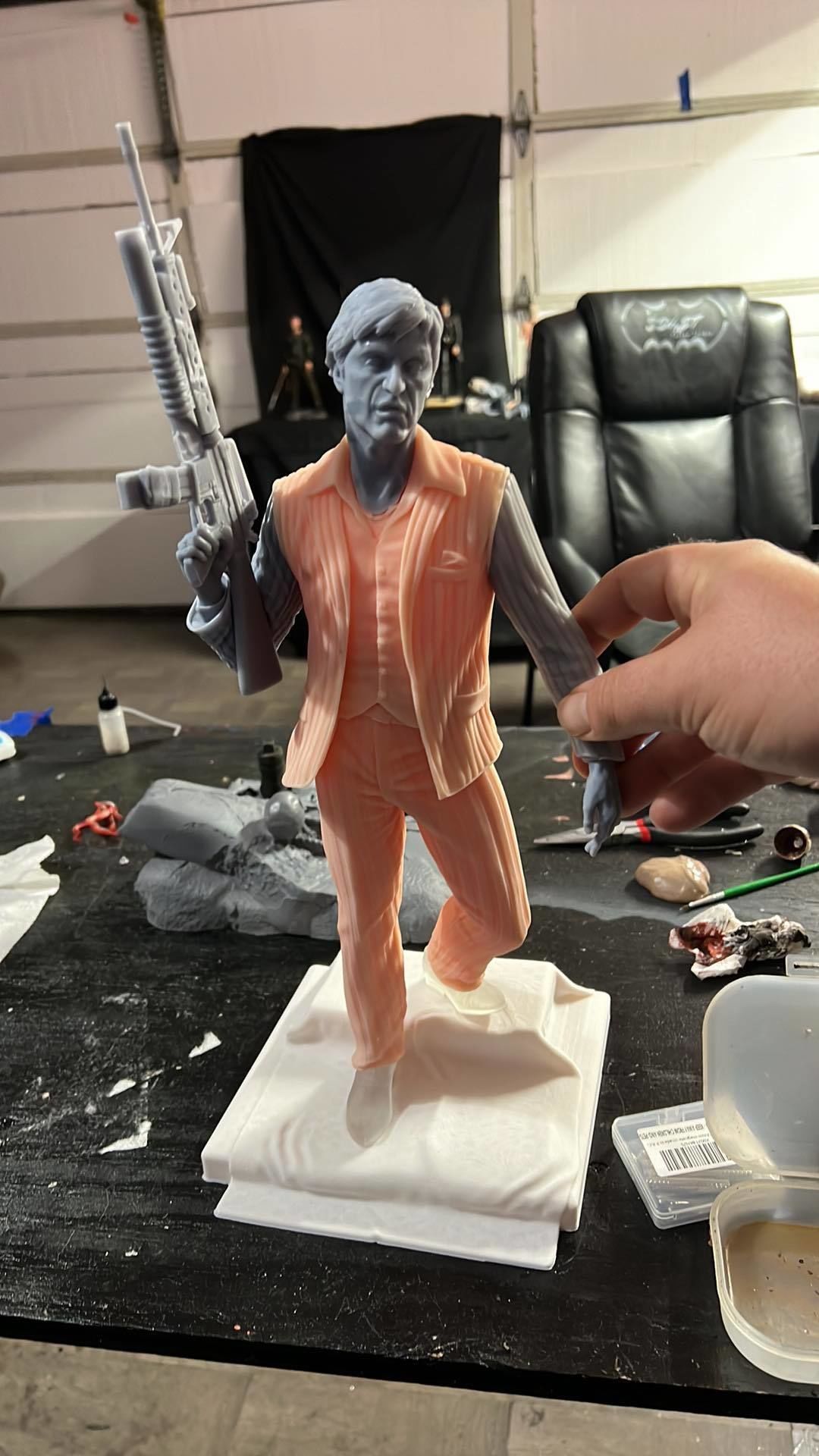 Scarface Tony Montana 3D print model_12