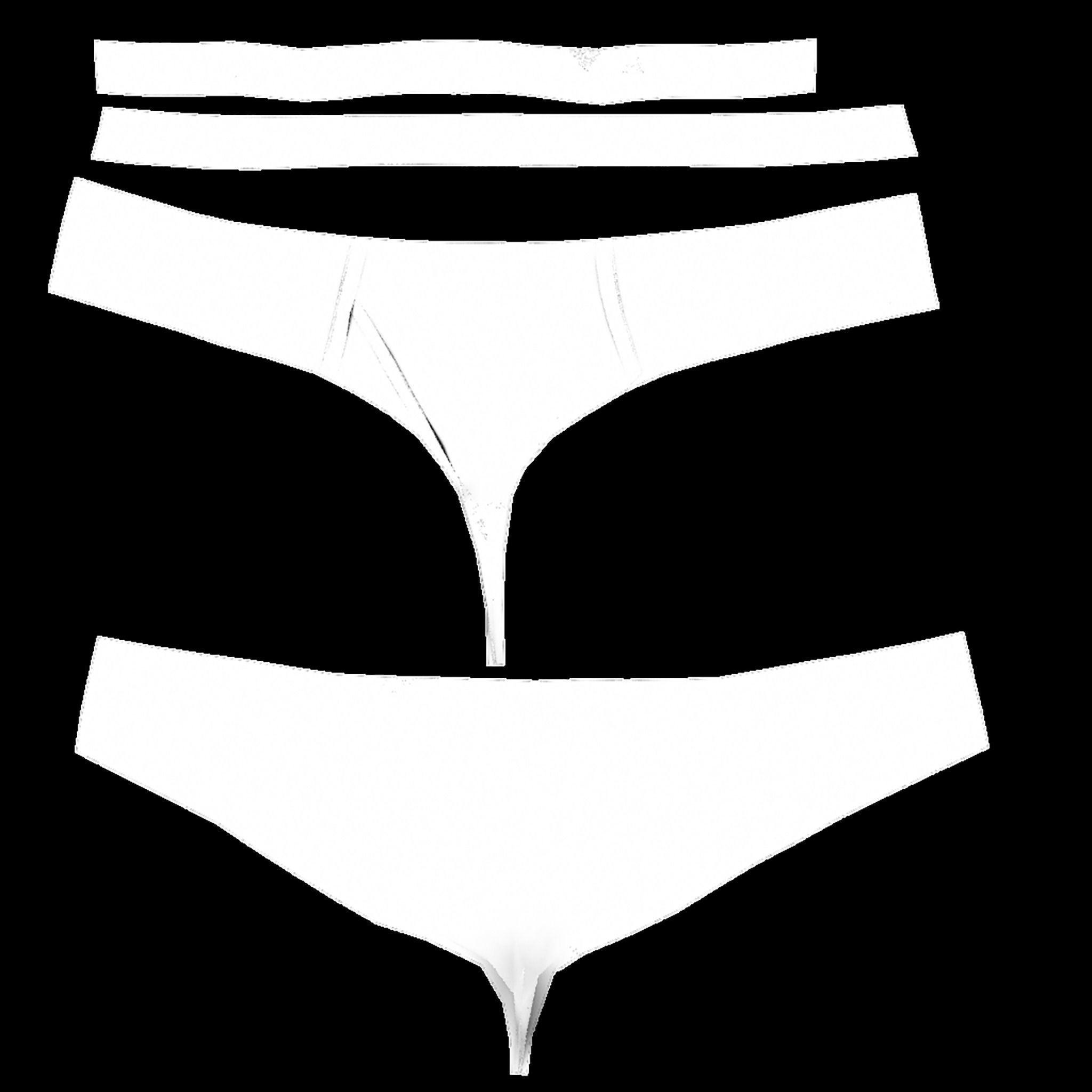 Womens Boy Briefs Low-poly 3D model_15