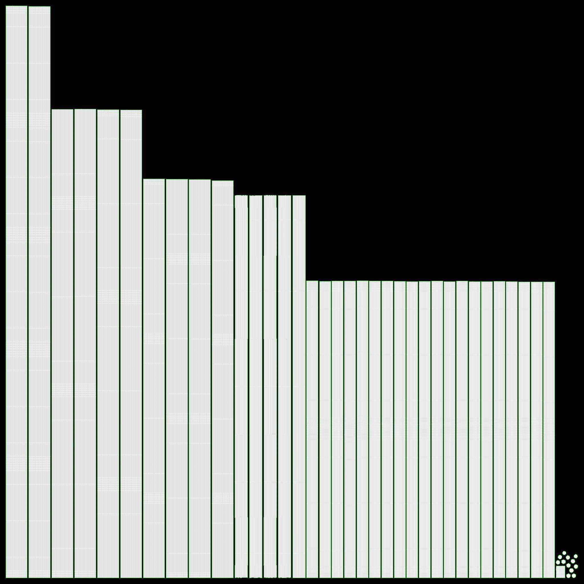 Round serving wire basket 3D model_7
