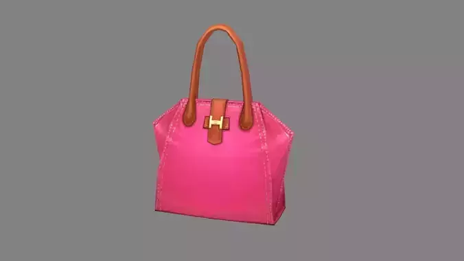 cartoon purple handbag for women