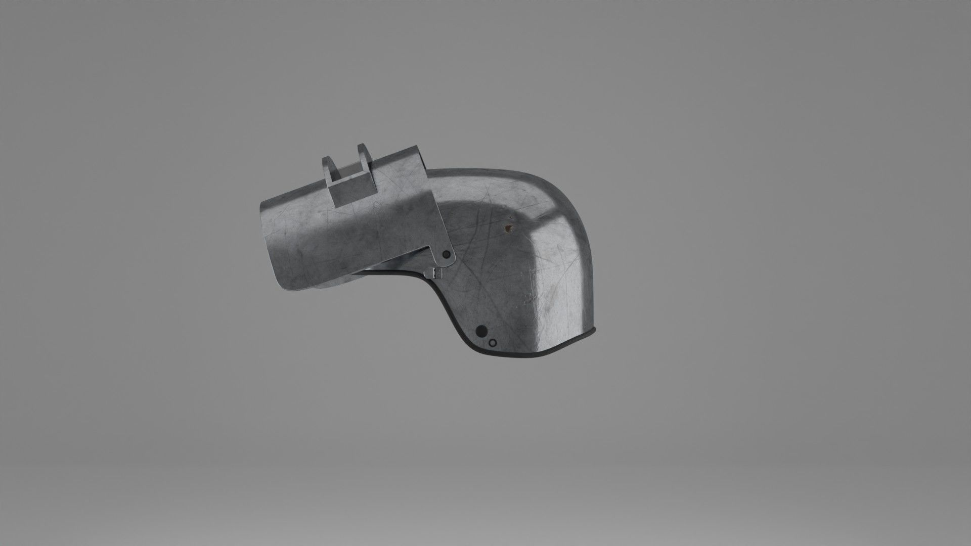 War Helmet - Game Ready 3D model_30