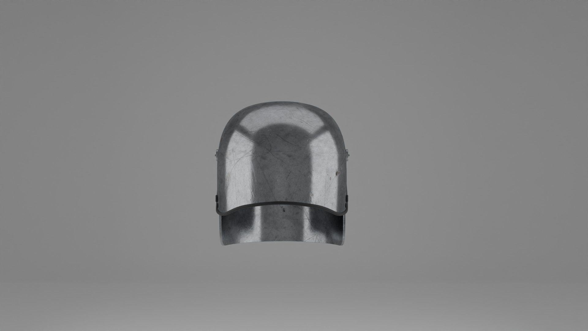 War Helmet - Game Ready 3D model_18
