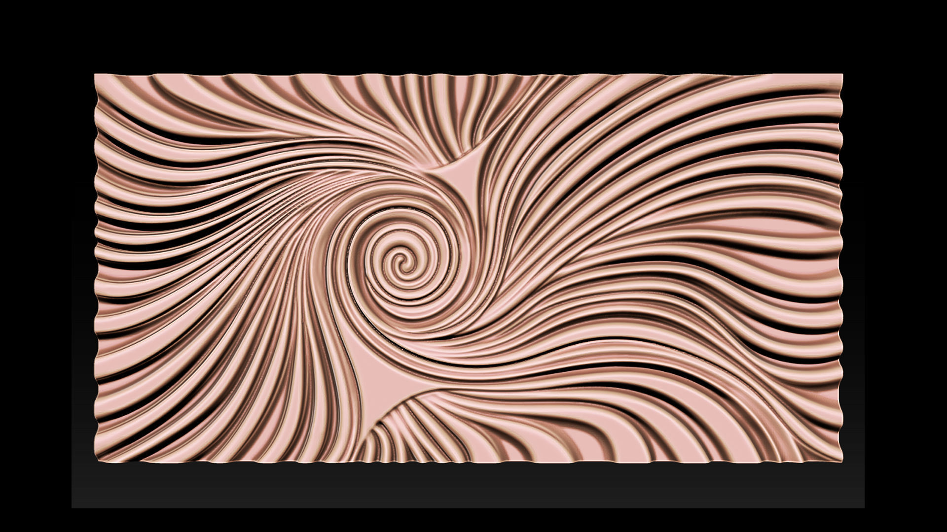 Relief carving model for CNC router 3D print model_2