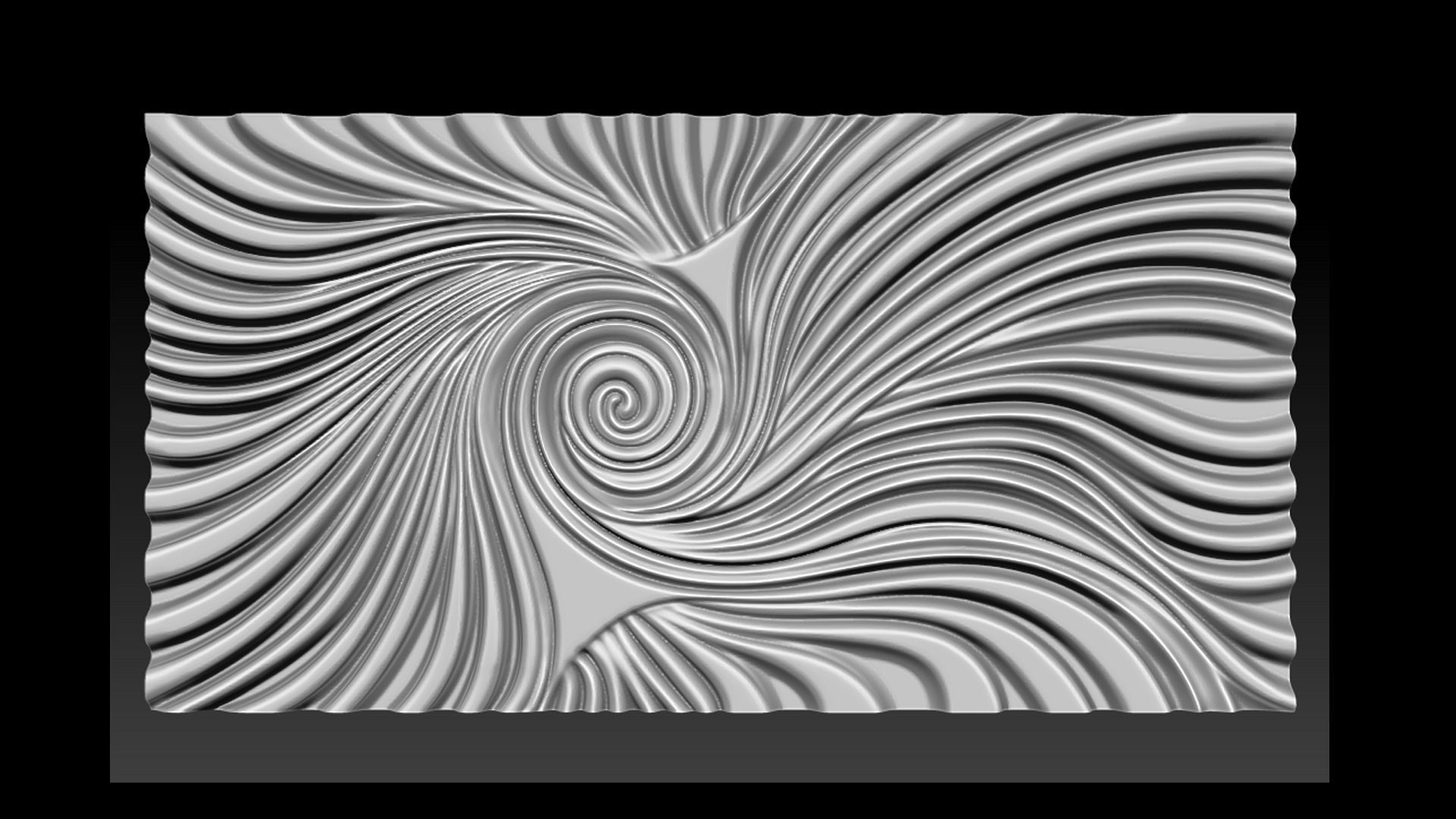 Relief carving model for CNC router 3D print model_1