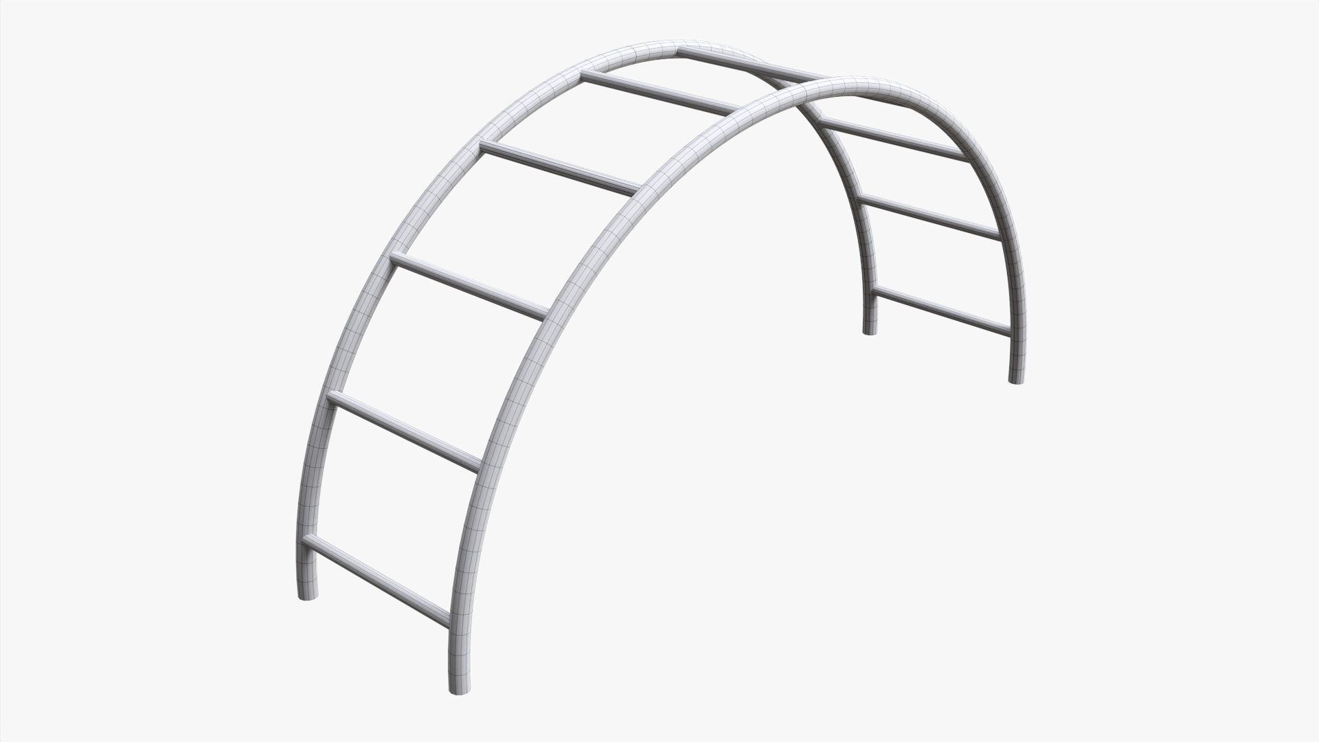 Climbing monkey 01 3D model_5