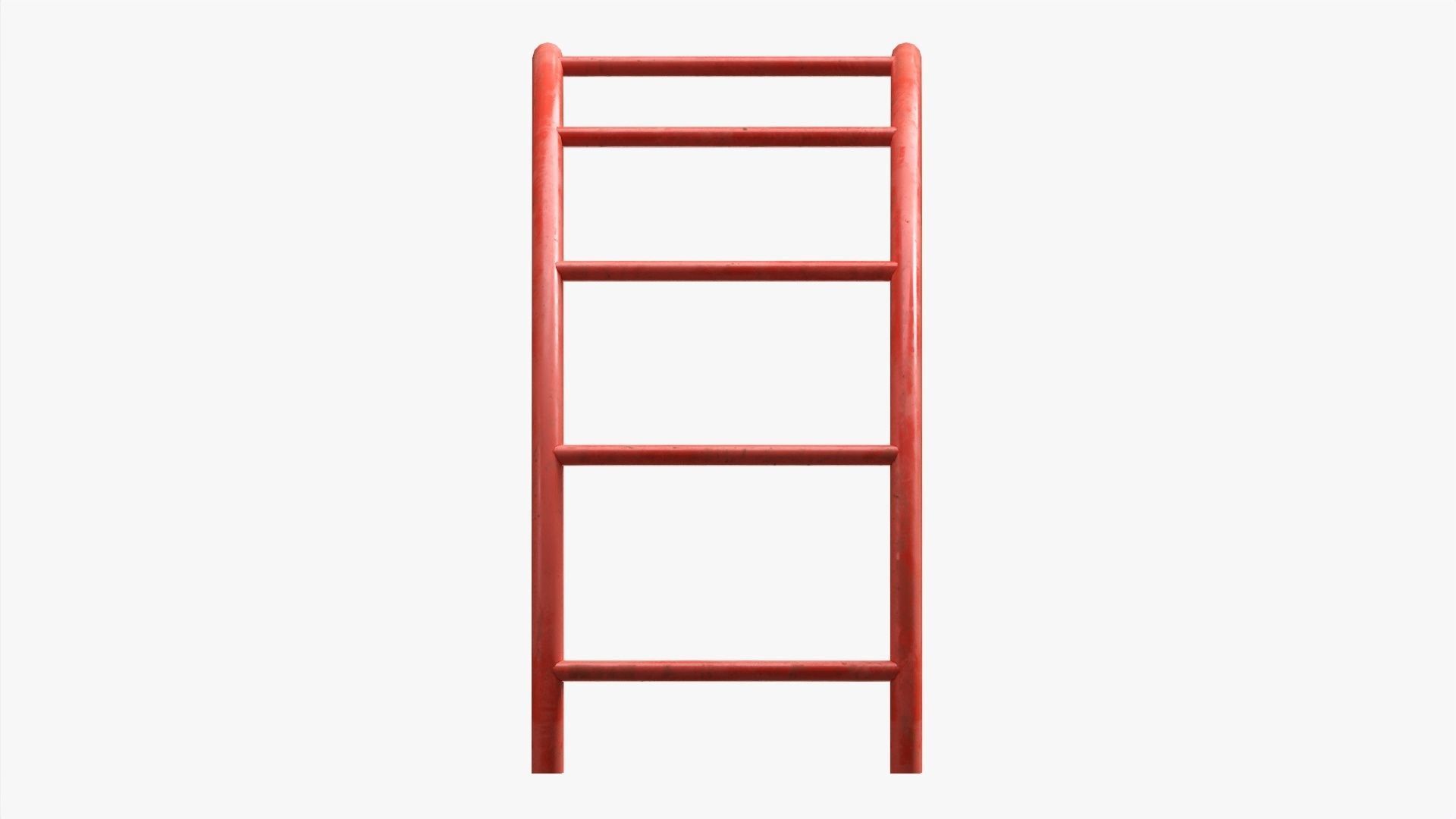 Climbing monkey 01 3D model_3