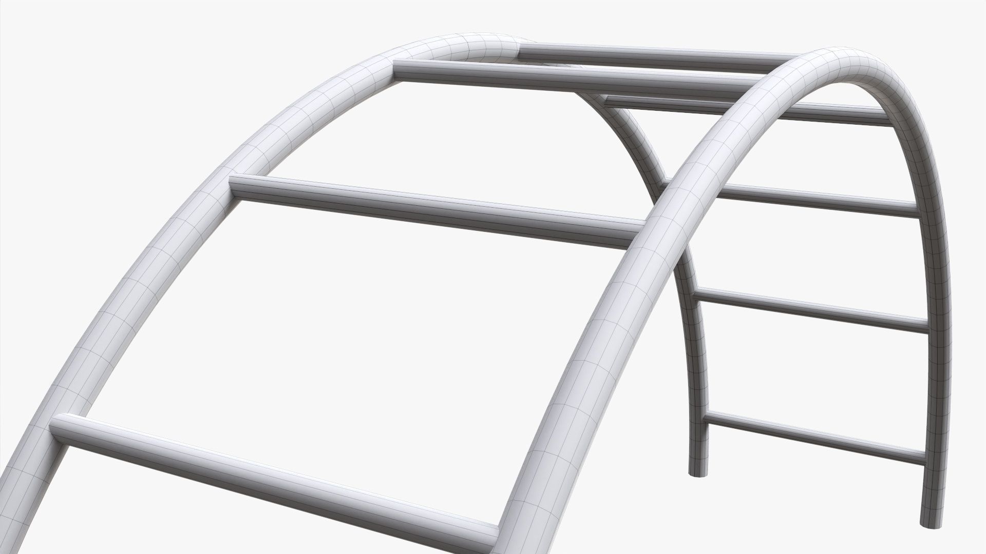 Climbing monkey 01 3D model_6