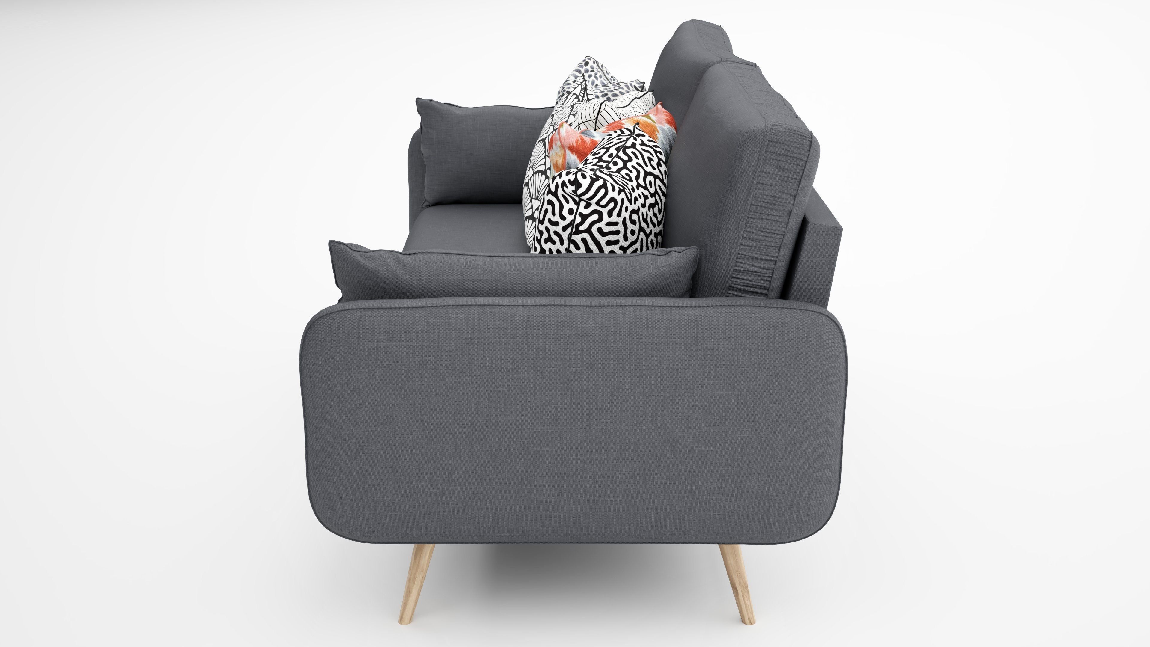 MODERN SOFA WITH PILLOWS 3D model_6