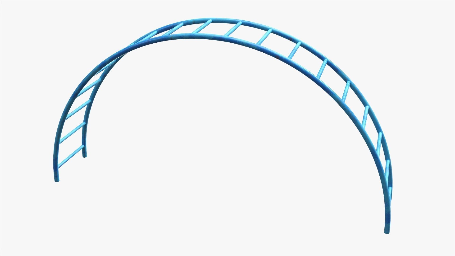 Climbing monkey 02 3D model_2