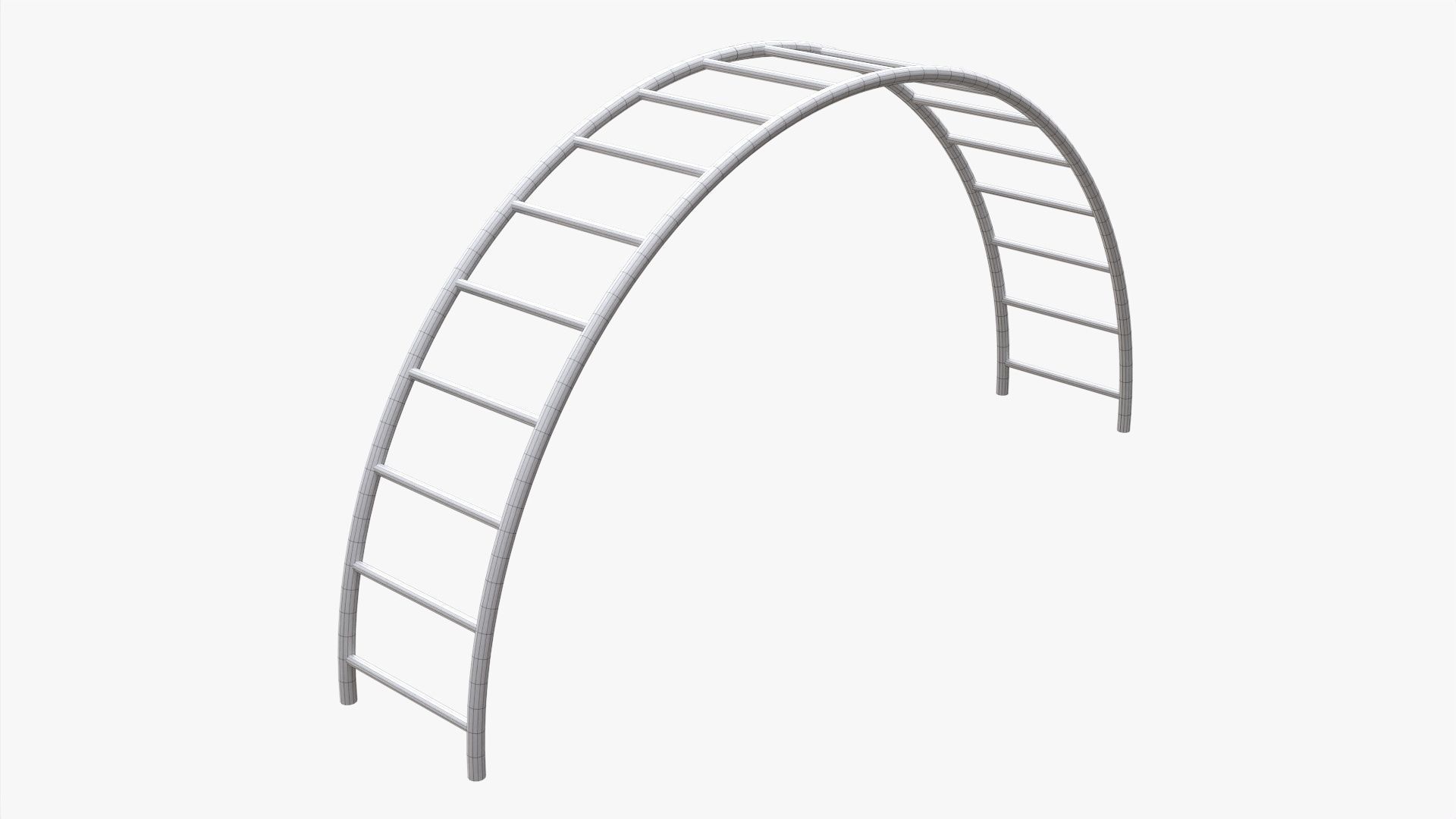 Climbing monkey 02 3D model_5