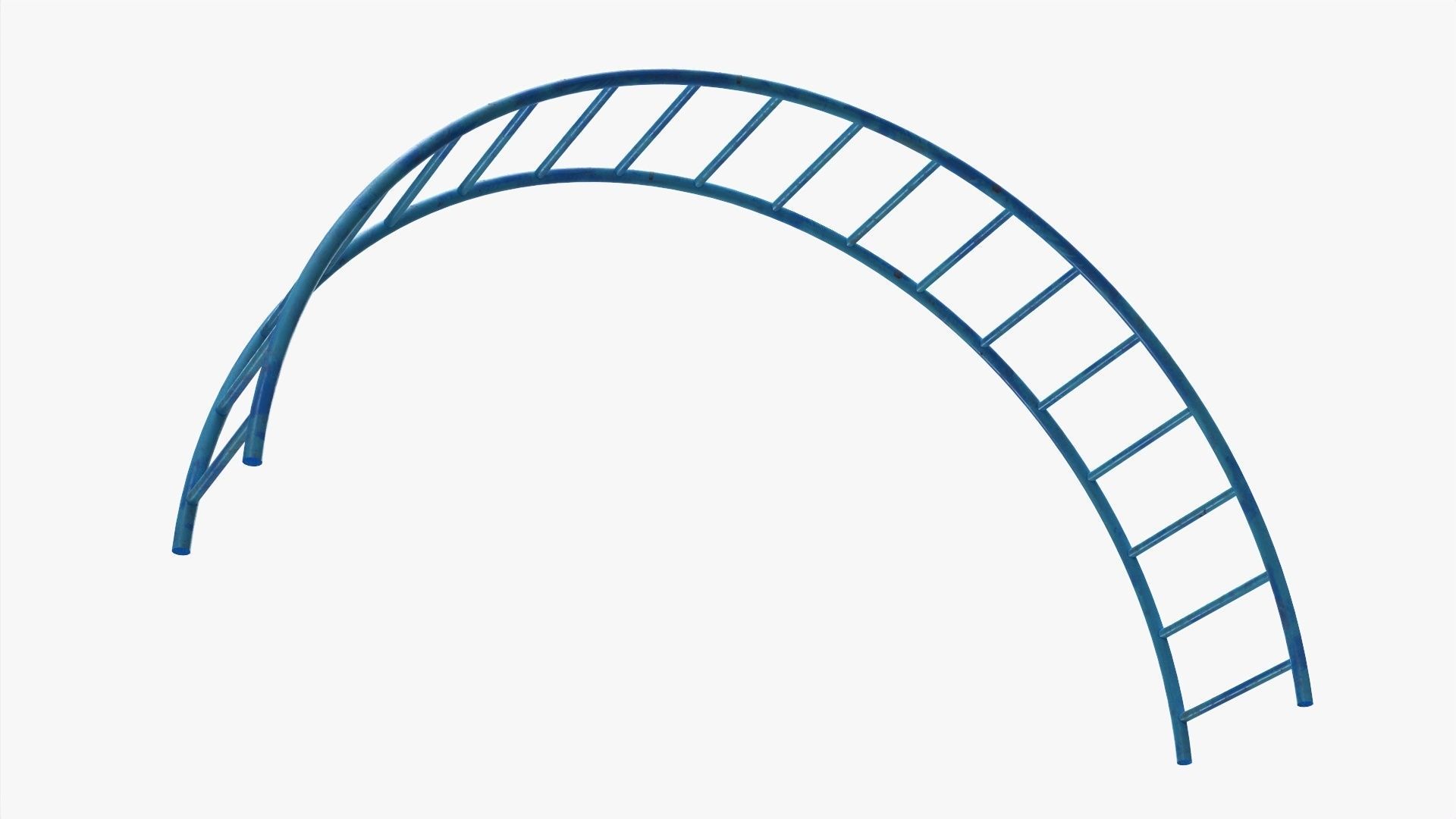 Climbing monkey 02 3D model_3