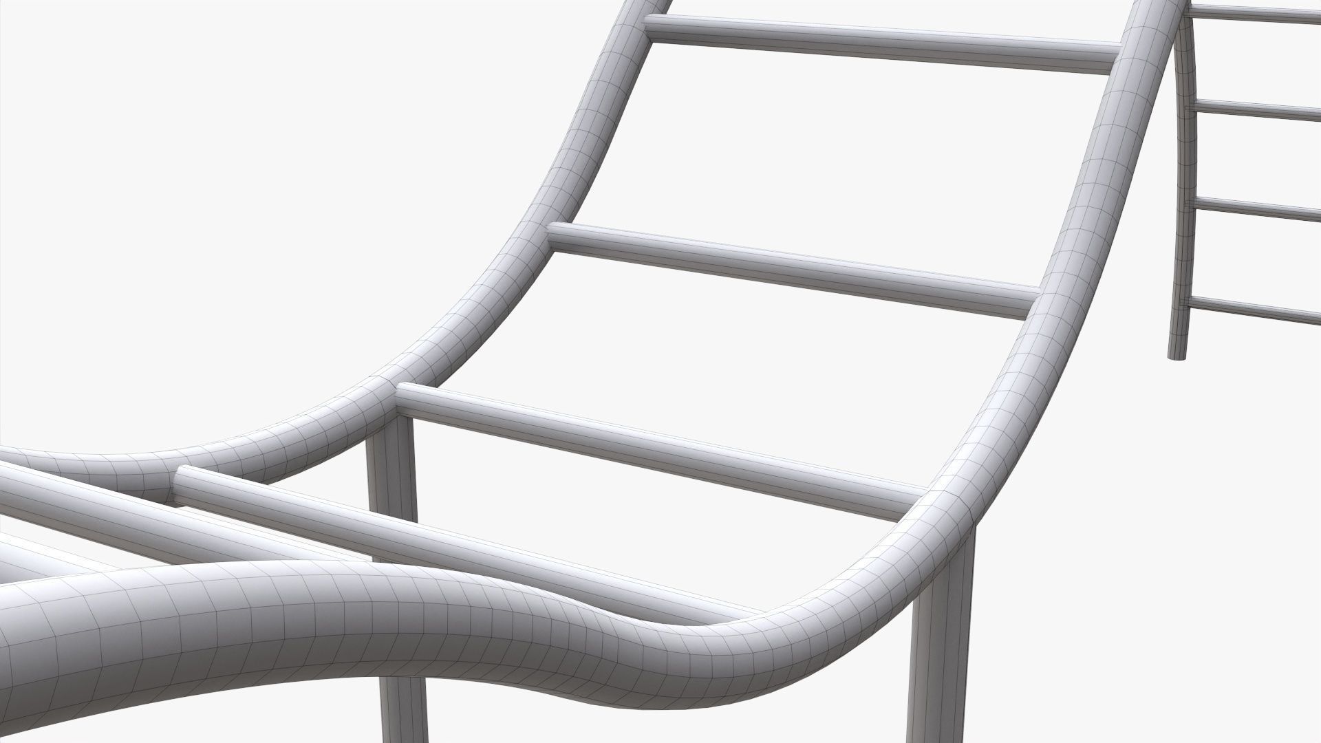 Climbing monkey 03 3D model_6