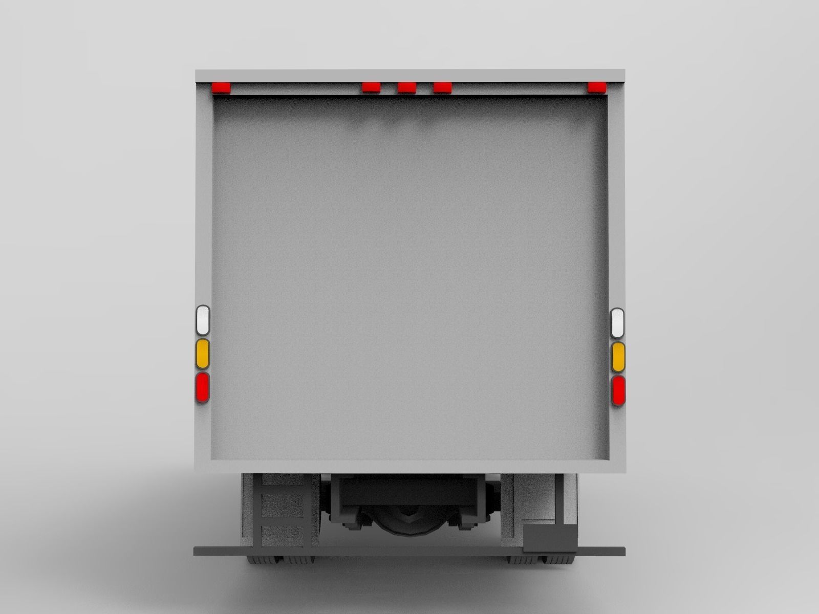 Box Truck 3D model_4