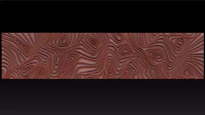 Relief carving model for CNC router