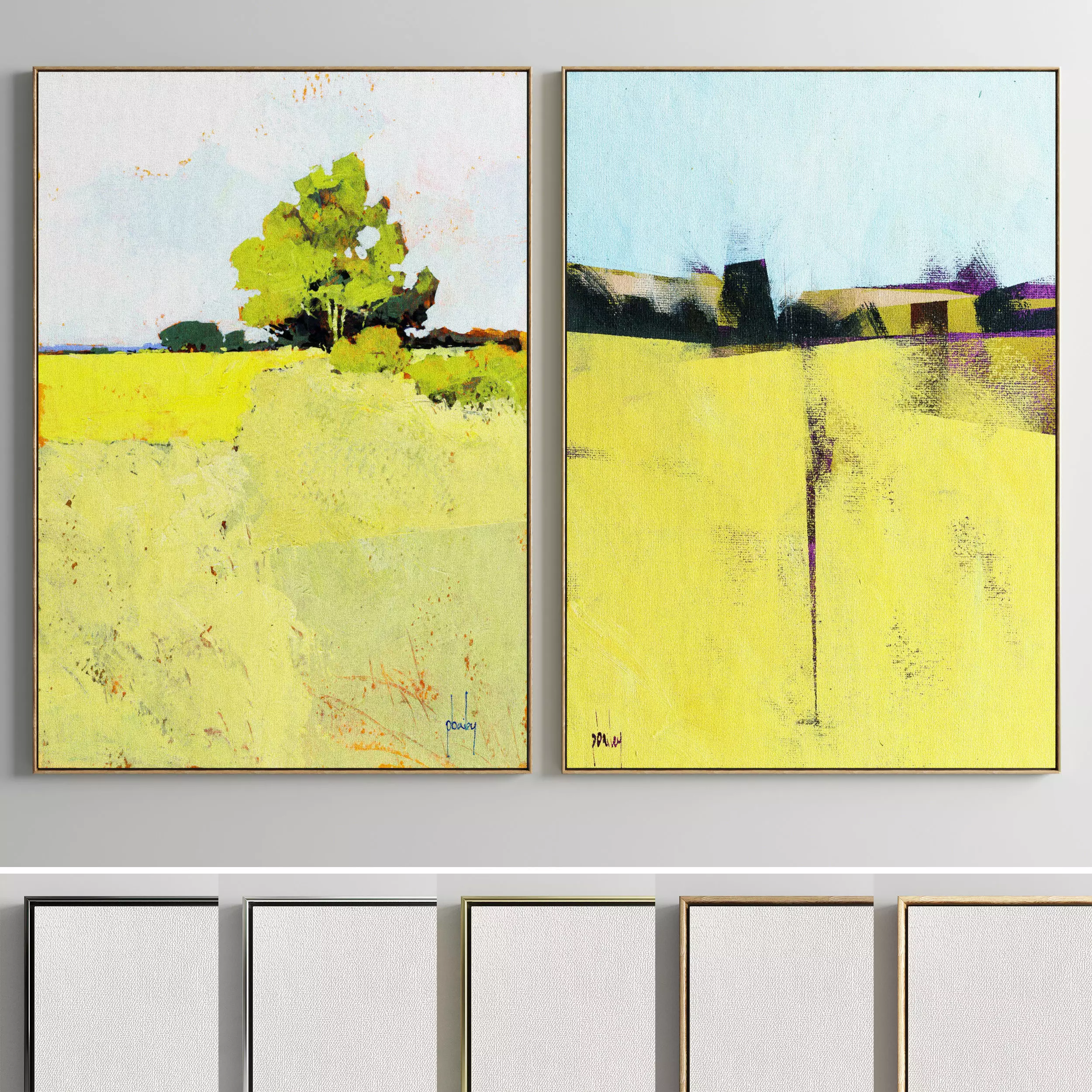 Photo Frame 22 Low-poly 3D model_0